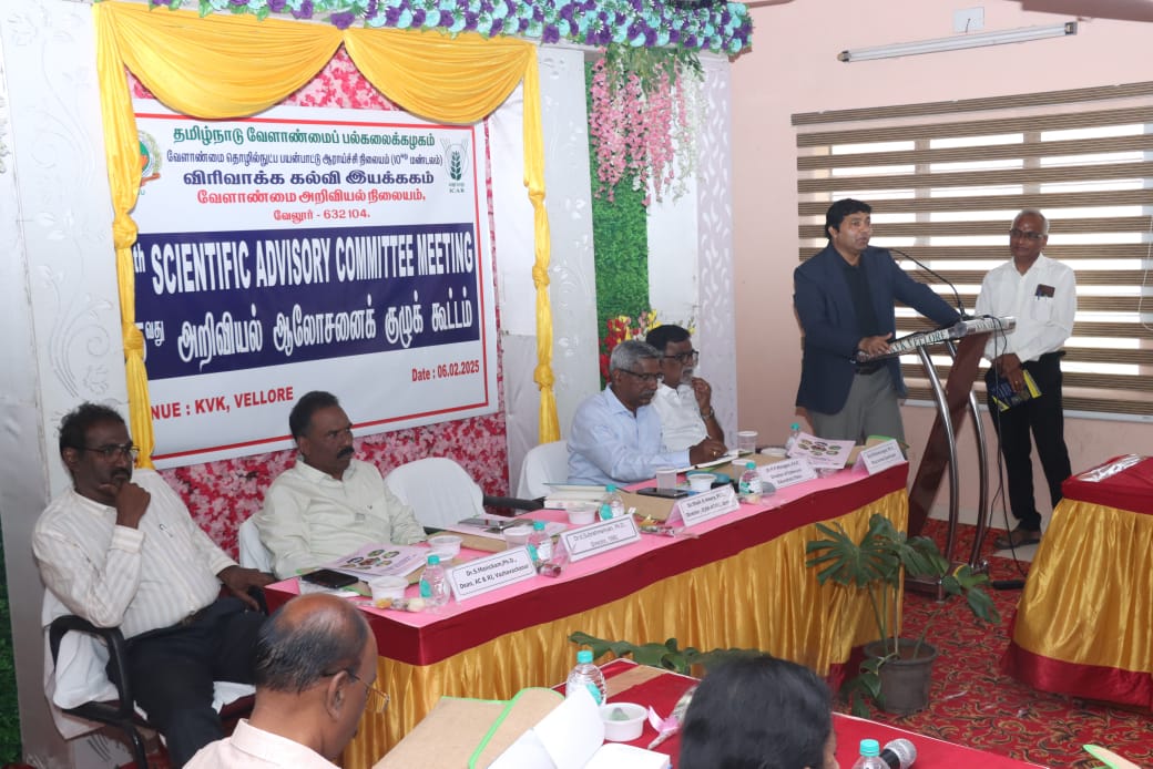 SAC meeting vellore